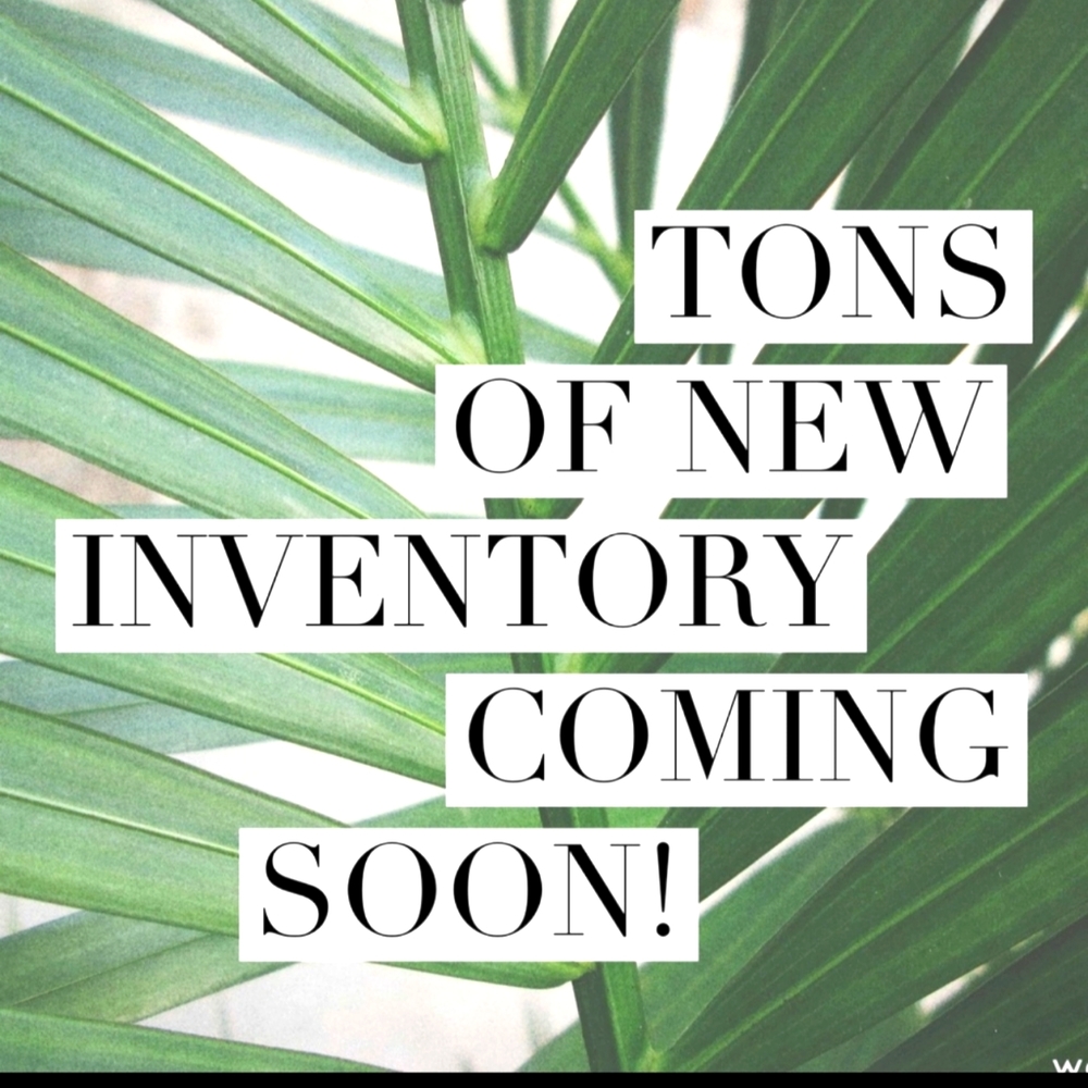 NEW ITEMS COMING SOON!